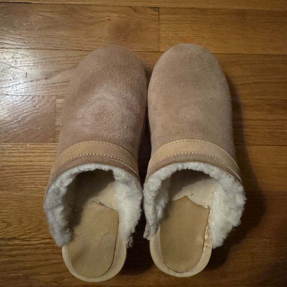 No. 6 Shearling Clogs